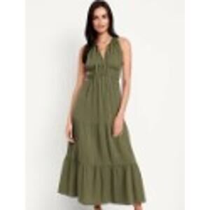 green emerald velvet dress Gauze Maxi Dress for Women Plus Size Casual Summer Lightweight Linen Long  Dresses Oversized V Neck Short Sleeve Tiered Midi Flowy Dress Lounge Comfy  Pregnancy Dresses Simple Beach Vacation Outfits at Amazon
